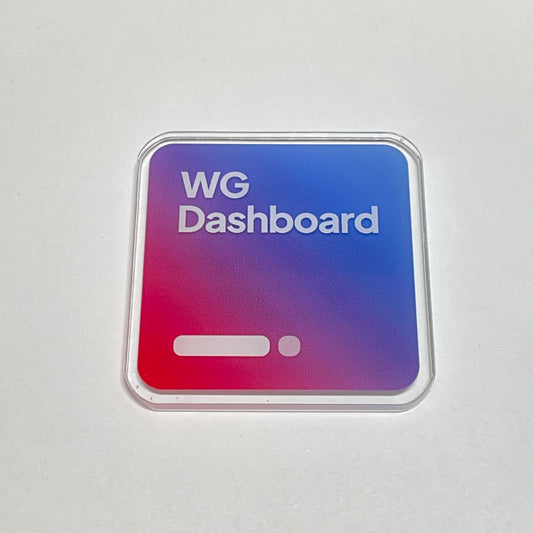 WGDashboard Keychain & Fridge Magnet