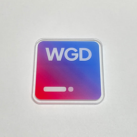 WGD Keychain & Fridge Magnet